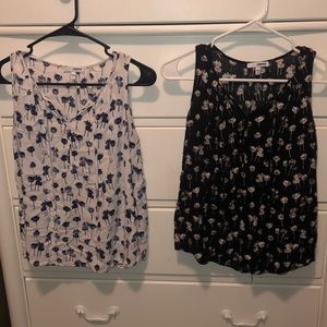 BOTH TOPS!!! So cute. Selling BOTH tops together